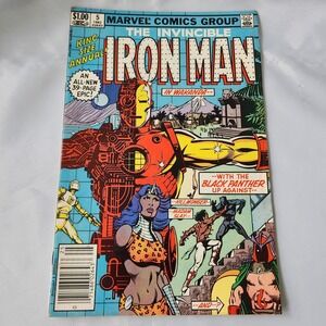 Invincible Iron Man King Size Annual #5 1982 Marvel Black Panther News Stand B&B